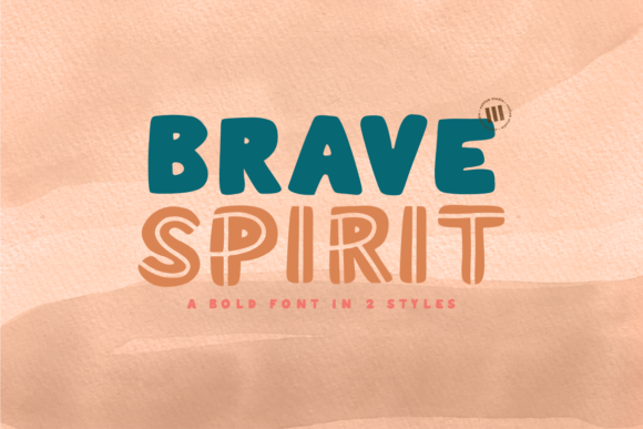 Brave Spirit: The Display Font That Brings Digital Designs to Life