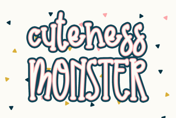 Cuteness Monster: The Quirky Display Font for Memorable Branding