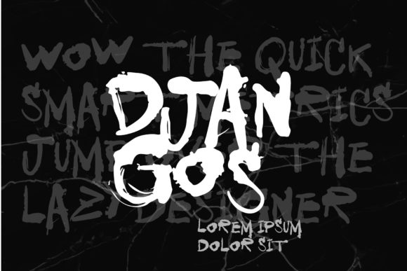 Djangos: The Unique Display Font for Bold Campaigns