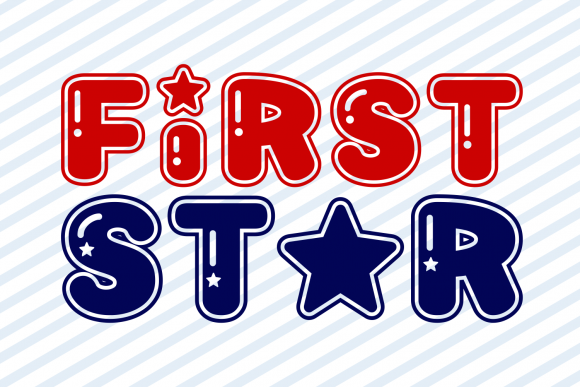 First Star: The Perfect Display Typeface for Shiny New Brands