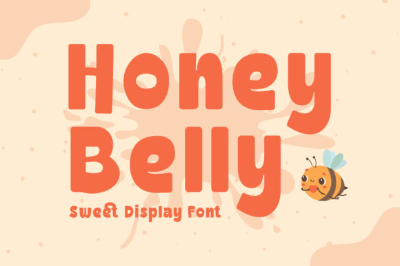 Honey Belly: The Bold Display Font for Creative Digital Projects
