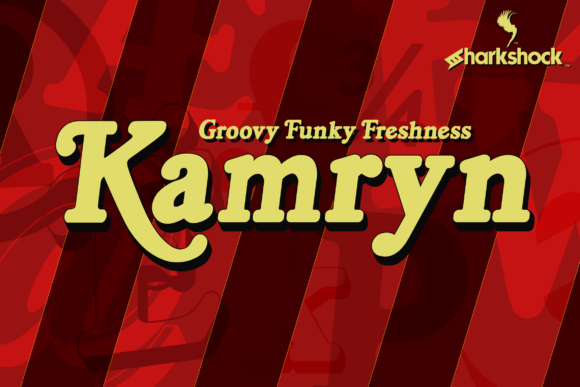 Kamryn: The Retro Display Font for Handmade Creators