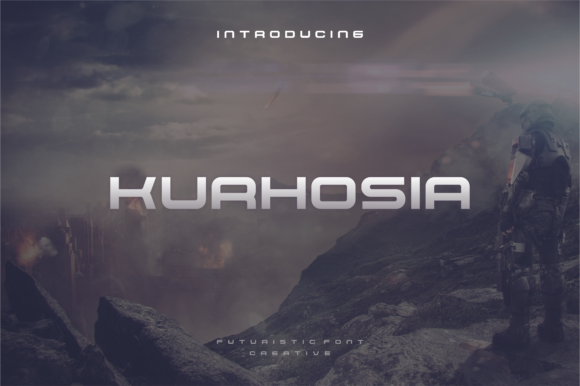 Kurhosia: The Futuristic Display Font for Modern Web Design