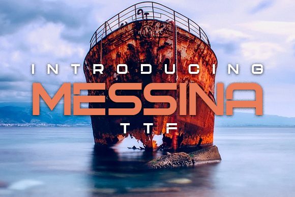 Messina: A Sharp Display Typeface for Editorial Design