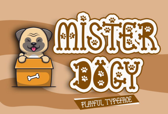 Mister Dogy: The Quirky Display Font for Sweet Brand Identity