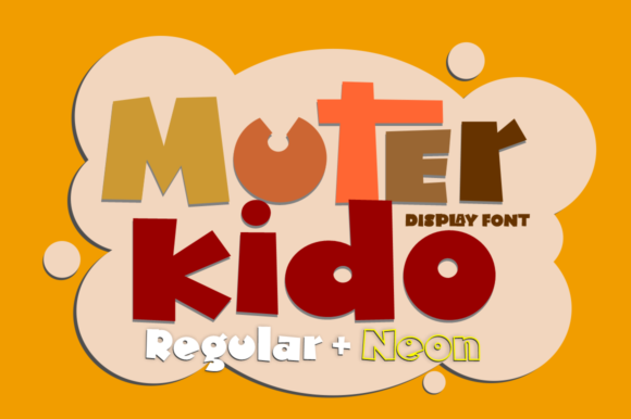 Muter Kido: The Bold Display Font for Scroll-Stopping Campaigns