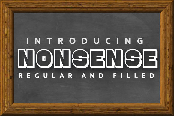 Nonsense: The 3D Display Font for High-Impact Campaigns