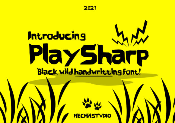 Play Sharp: A Modern Display Font for Bold Branding