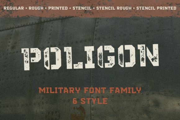 Poligon: The Bold Display Font for Handmade Creators