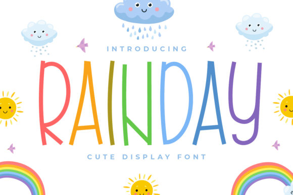Rainday: The Ultimate Free Display Font for Creative Projects