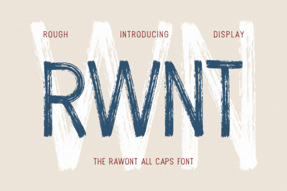 Rawont: The Modern Display Typeface for Bold Web Design