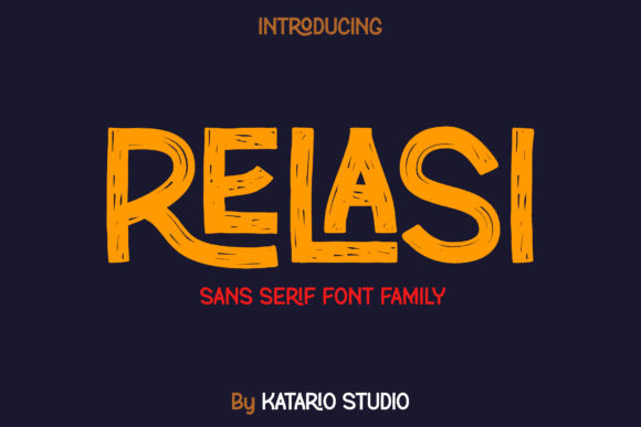 Relasi: The Vintage Brushed Display Font for Bold Campaigns