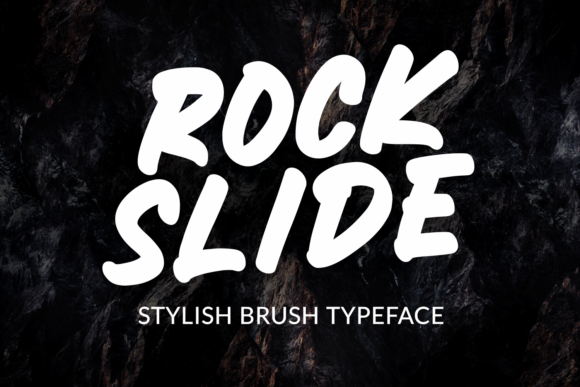 Rockslide: The Bold Display Font for Handmade Branding