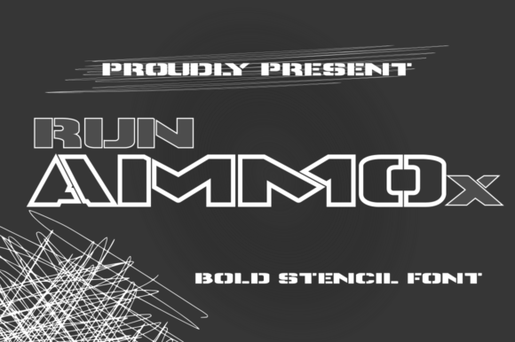 Runammox: The Bold Slab Stencil Display Font for Modern Web Design