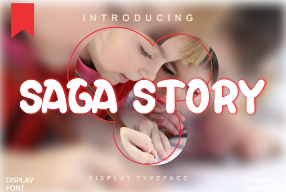 Saga Story: The Playful Typeface for Creative Makers