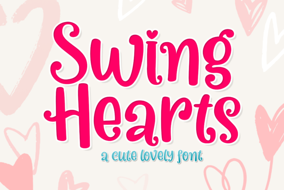 Swing Hearts: The Romantic Display Font for Modern Web Design