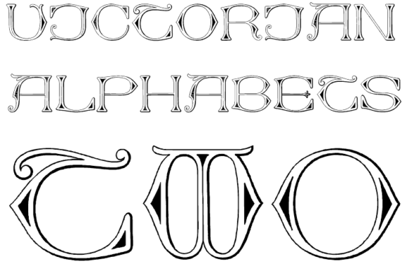 Victorian Alphabets Two: A Premium Display Typeface for Brand Identity