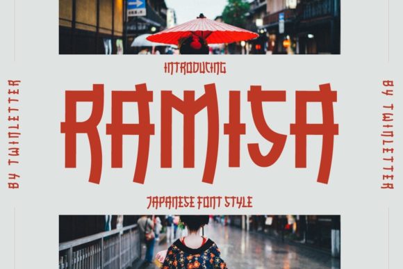 Why Ramisa Is the Ultimate Japanese-Style Display Font for Branding